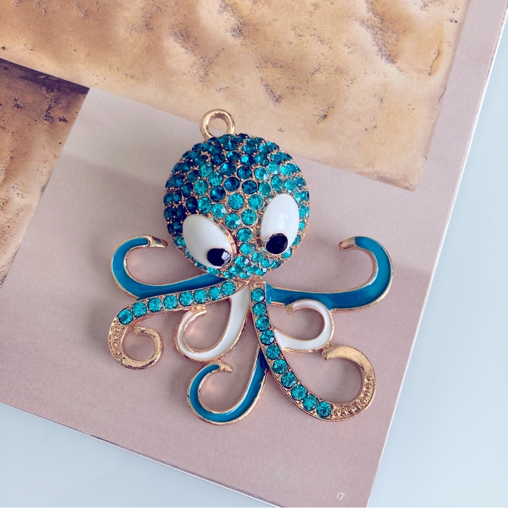 Octopus keychain ornament